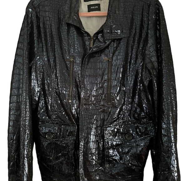 EMPORIO ARMANI BLACK BOMBER JACKET - Picture 2 of 9